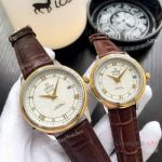 Fake Omega De Ville Prestige Automatic Watch - Omega Couple Watch